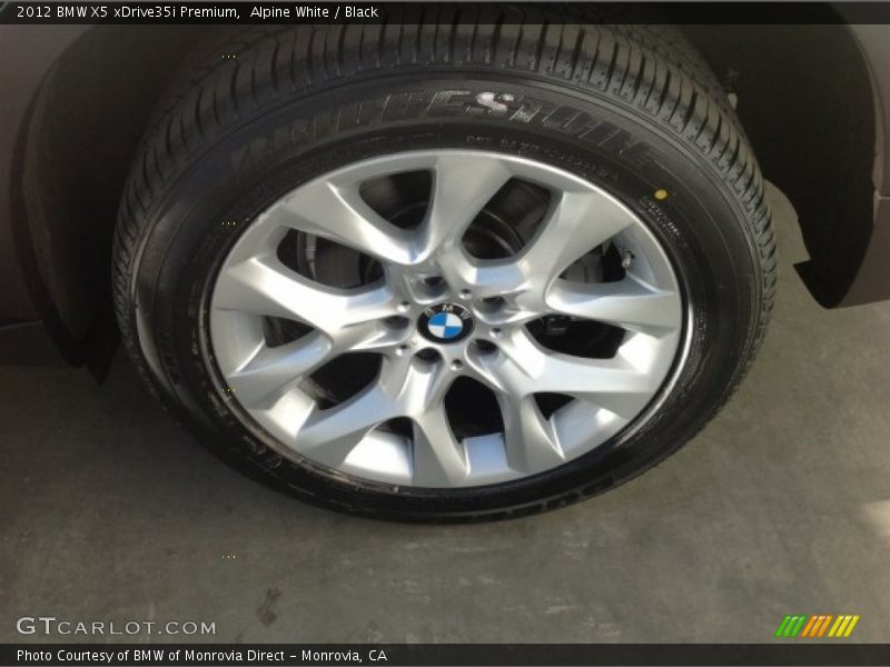 Alpine White / Black 2012 BMW X5 xDrive35i Premium