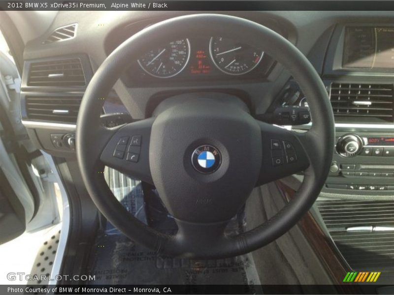 Alpine White / Black 2012 BMW X5 xDrive35i Premium