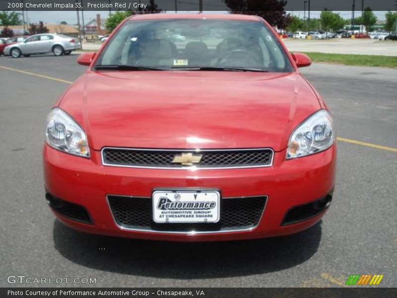 Precision Red / Gray 2008 Chevrolet Impala SS