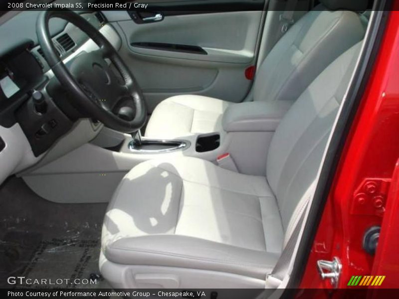 Precision Red / Gray 2008 Chevrolet Impala SS