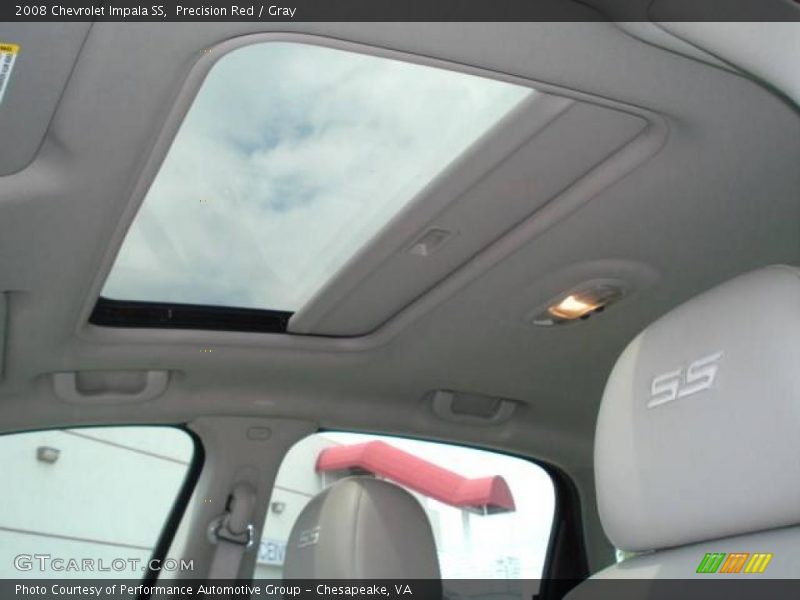 Precision Red / Gray 2008 Chevrolet Impala SS
