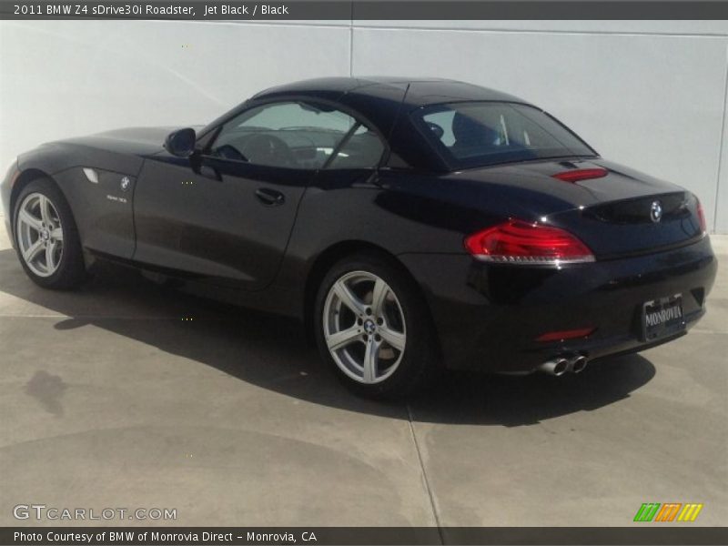 Jet Black / Black 2011 BMW Z4 sDrive30i Roadster