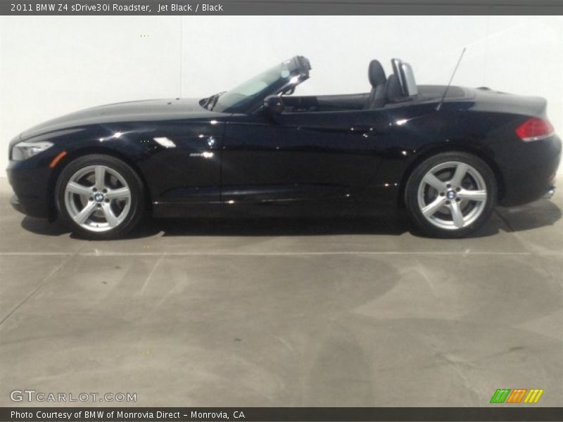 Jet Black / Black 2011 BMW Z4 sDrive30i Roadster