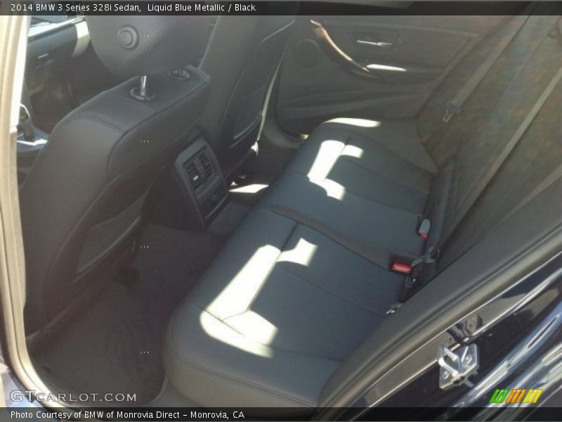Liquid Blue Metallic / Black 2014 BMW 3 Series 328i Sedan