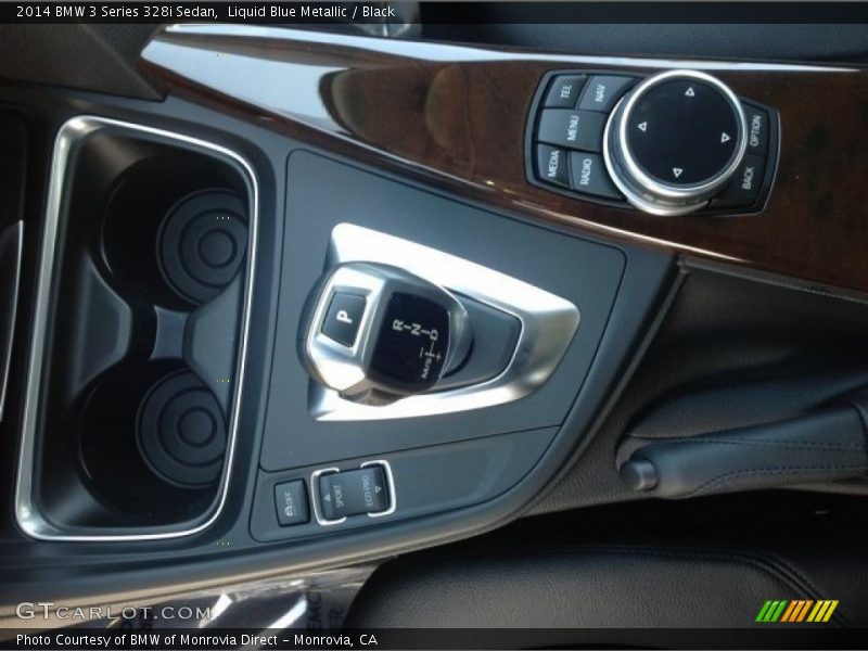Liquid Blue Metallic / Black 2014 BMW 3 Series 328i Sedan
