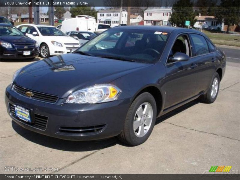 Slate Metallic / Gray 2008 Chevrolet Impala LT