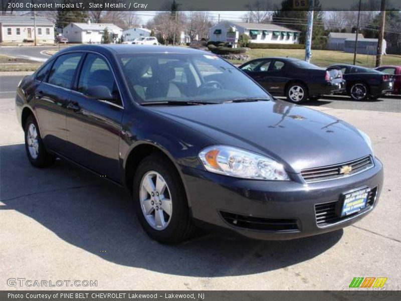 Slate Metallic / Gray 2008 Chevrolet Impala LT