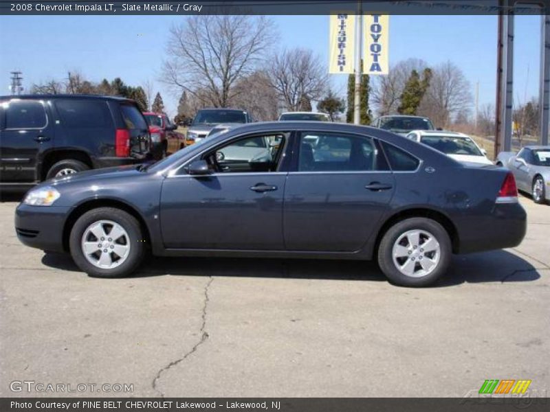Slate Metallic / Gray 2008 Chevrolet Impala LT