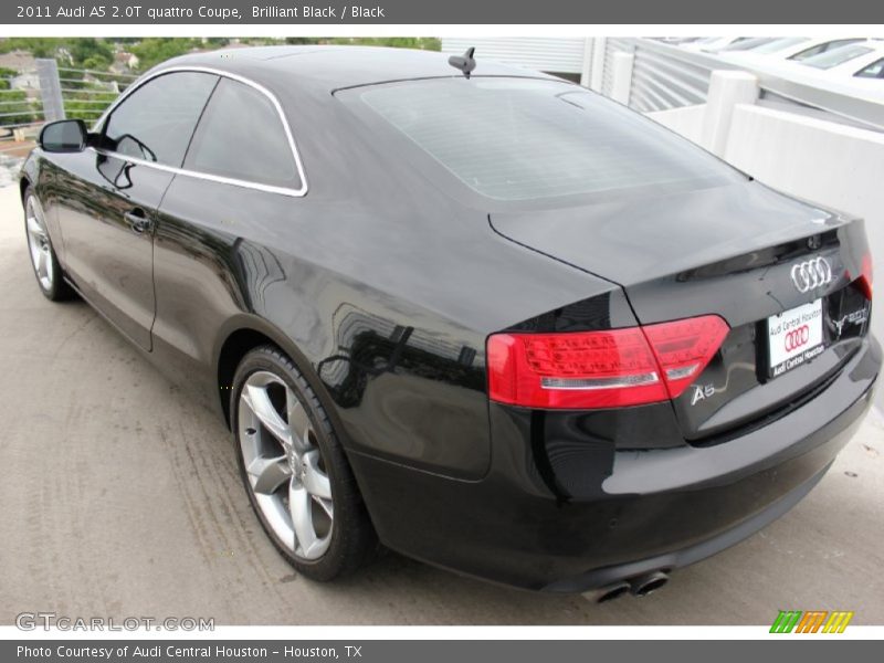 Brilliant Black / Black 2011 Audi A5 2.0T quattro Coupe