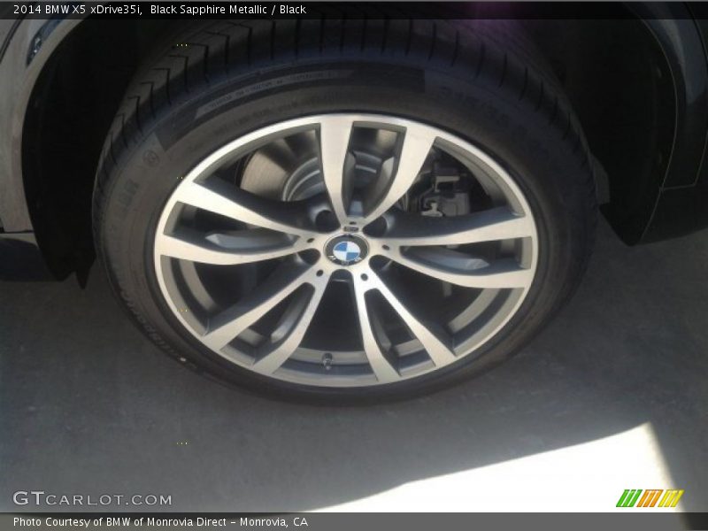 Black Sapphire Metallic / Black 2014 BMW X5 xDrive35i