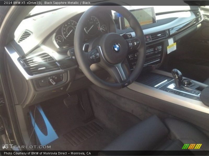 Black Sapphire Metallic / Black 2014 BMW X5 xDrive35i