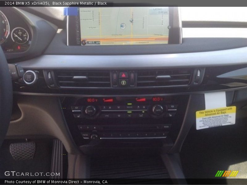 Black Sapphire Metallic / Black 2014 BMW X5 xDrive35i