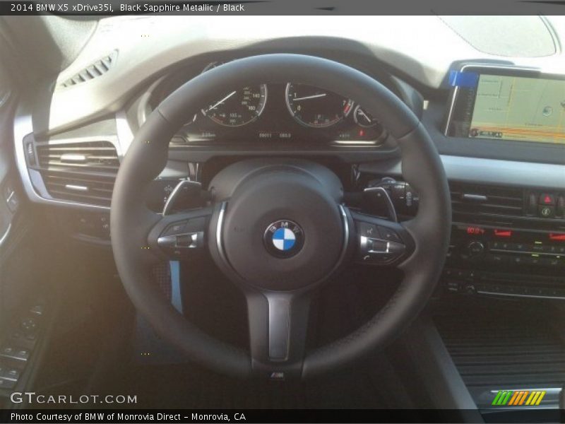 Black Sapphire Metallic / Black 2014 BMW X5 xDrive35i