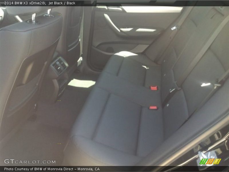 Jet Black / Black 2014 BMW X3 xDrive28i