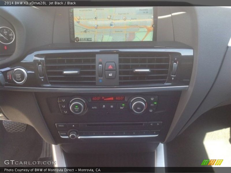 Jet Black / Black 2014 BMW X3 xDrive28i