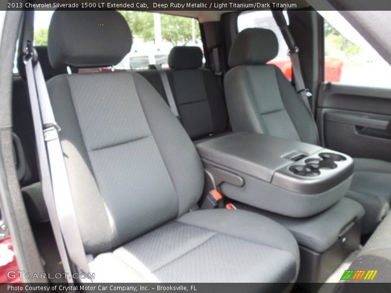 Deep Ruby Metallic / Light Titanium/Dark Titanium 2013 Chevrolet Silverado 1500 LT Extended Cab