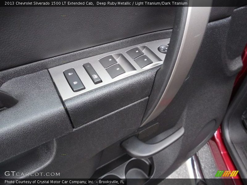 Deep Ruby Metallic / Light Titanium/Dark Titanium 2013 Chevrolet Silverado 1500 LT Extended Cab