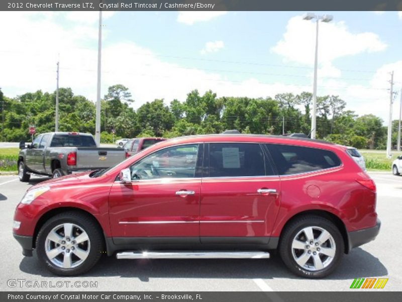  2012 Traverse LTZ Crystal Red Tintcoat