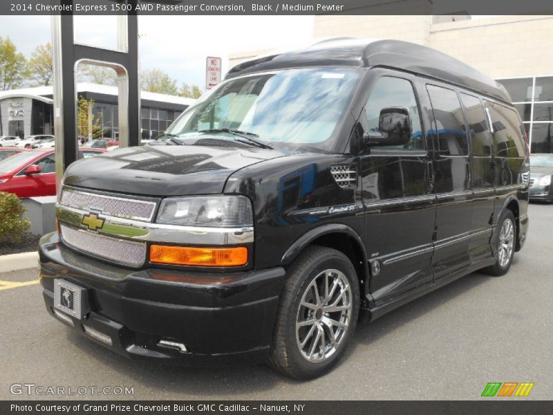 Front 3/4 View of 2014 Express 1500 AWD Passenger Conversion