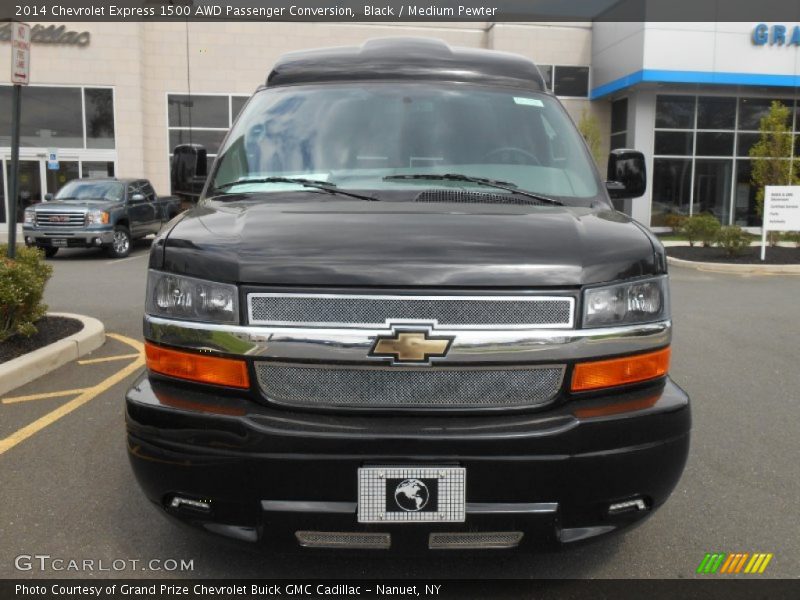 Black / Medium Pewter 2014 Chevrolet Express 1500 AWD Passenger Conversion