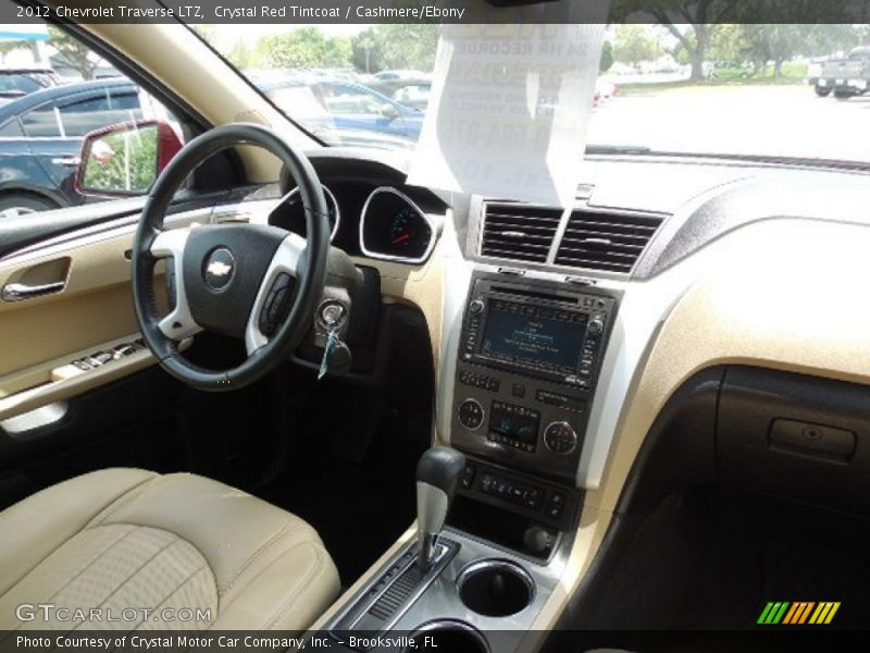 Crystal Red Tintcoat / Cashmere/Ebony 2012 Chevrolet Traverse LTZ