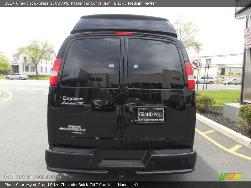 Black / Medium Pewter 2014 Chevrolet Express 1500 AWD Passenger Conversion
