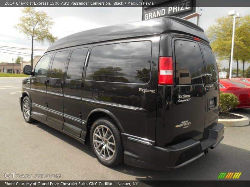 Black / Medium Pewter 2014 Chevrolet Express 1500 AWD Passenger Conversion