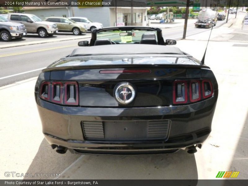 Black / Charcoal Black 2014 Ford Mustang V6 Convertible