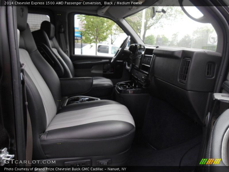 Front Seat of 2014 Express 1500 AWD Passenger Conversion