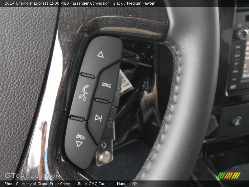 Black / Medium Pewter 2014 Chevrolet Express 1500 AWD Passenger Conversion