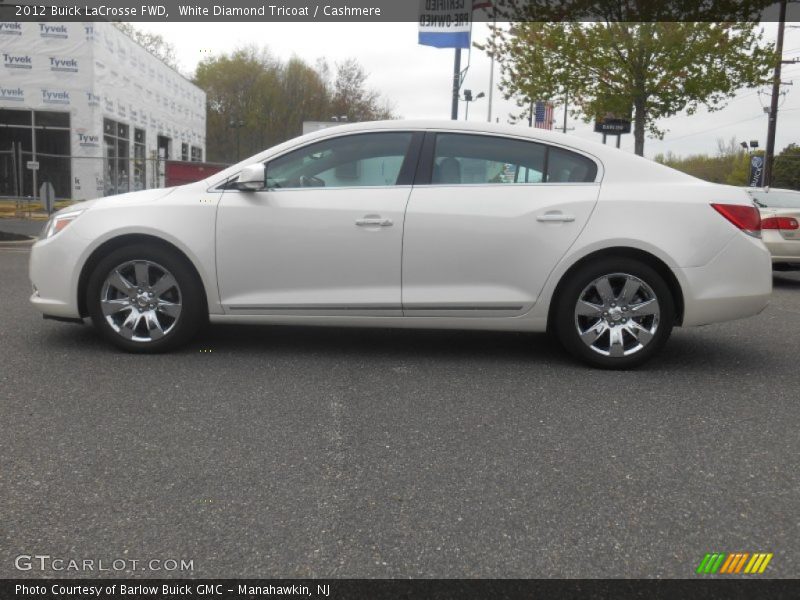 White Diamond Tricoat / Cashmere 2012 Buick LaCrosse FWD