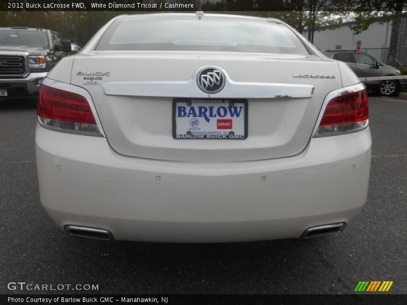 White Diamond Tricoat / Cashmere 2012 Buick LaCrosse FWD