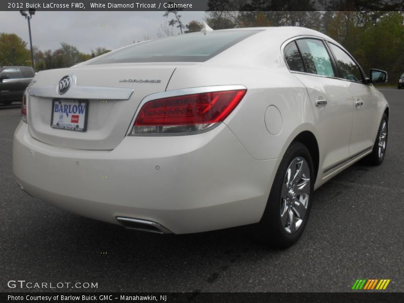 White Diamond Tricoat / Cashmere 2012 Buick LaCrosse FWD