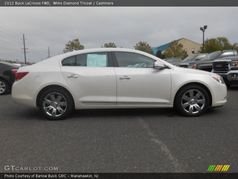 White Diamond Tricoat / Cashmere 2012 Buick LaCrosse FWD