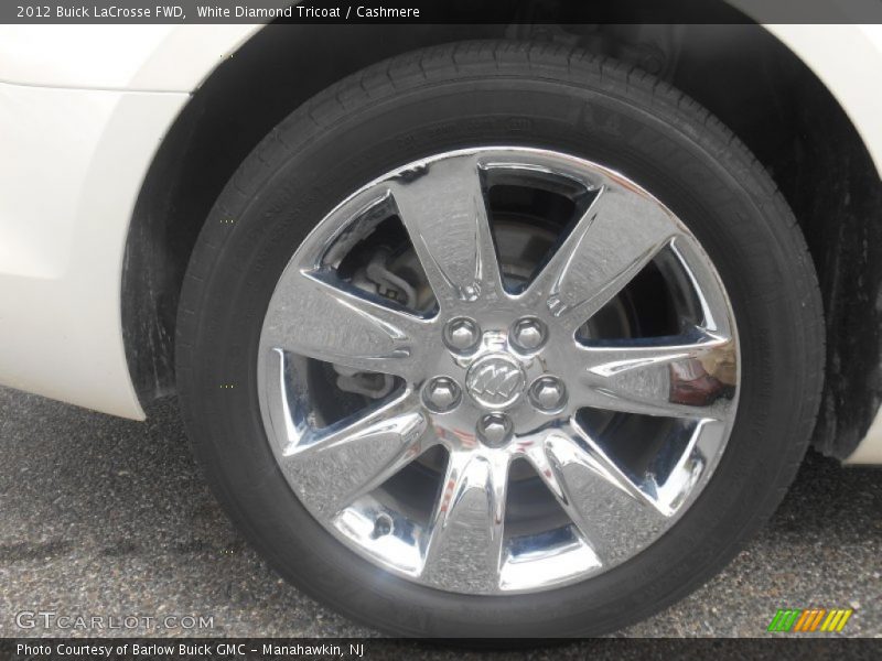 White Diamond Tricoat / Cashmere 2012 Buick LaCrosse FWD