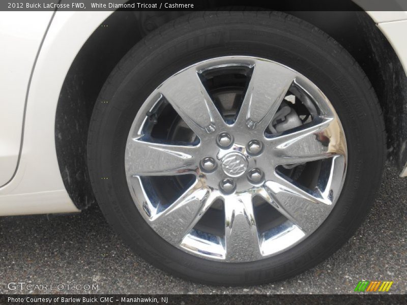 White Diamond Tricoat / Cashmere 2012 Buick LaCrosse FWD