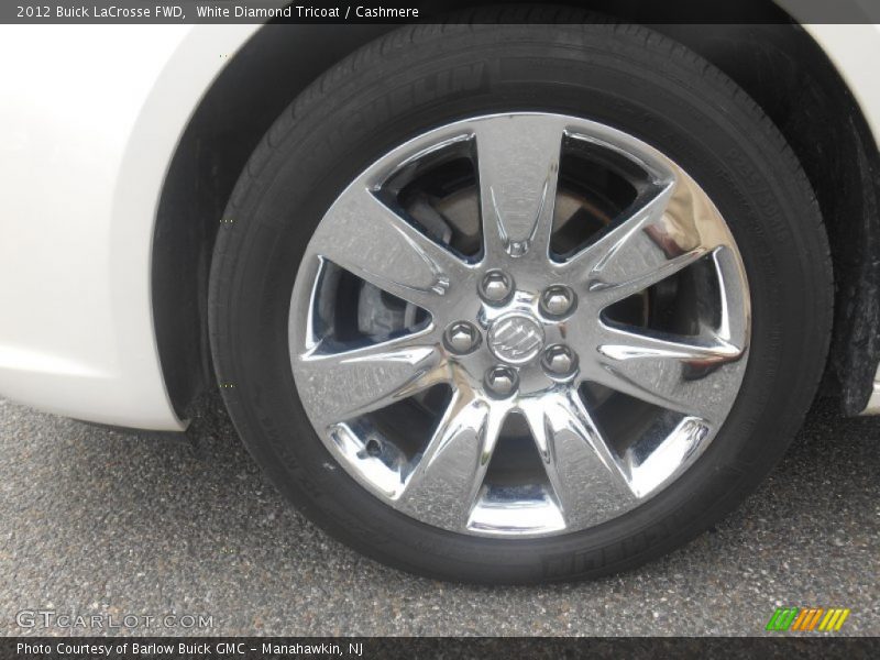 White Diamond Tricoat / Cashmere 2012 Buick LaCrosse FWD