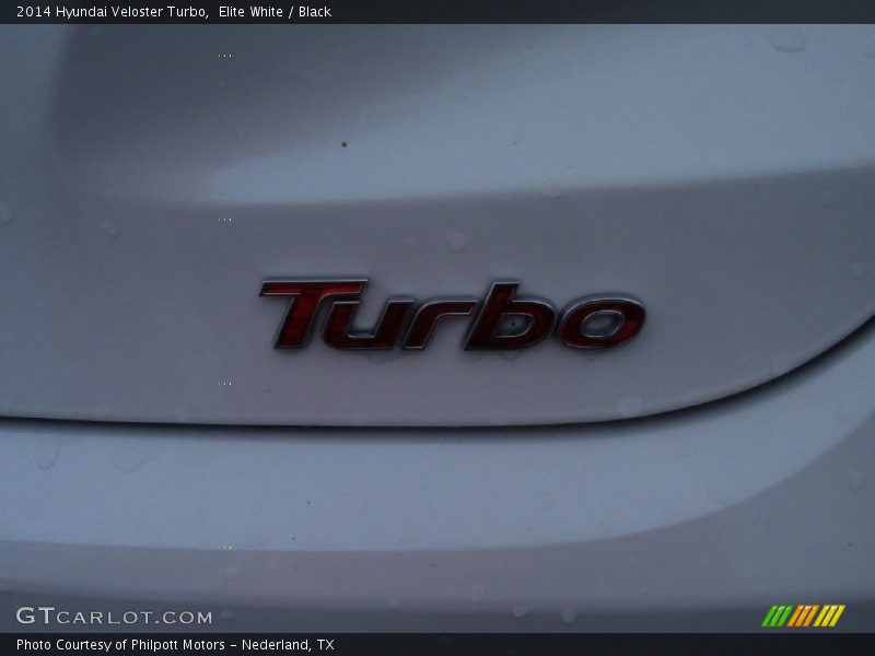 Elite White / Black 2014 Hyundai Veloster Turbo