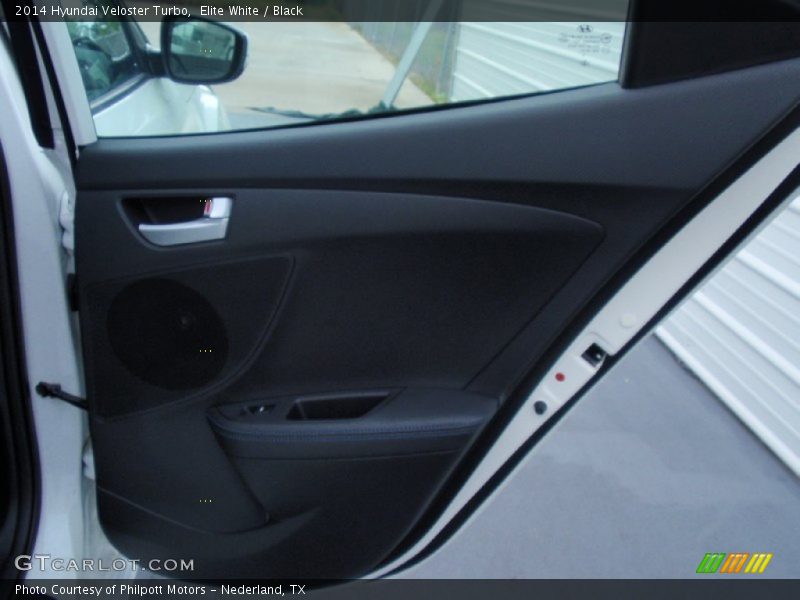 Elite White / Black 2014 Hyundai Veloster Turbo