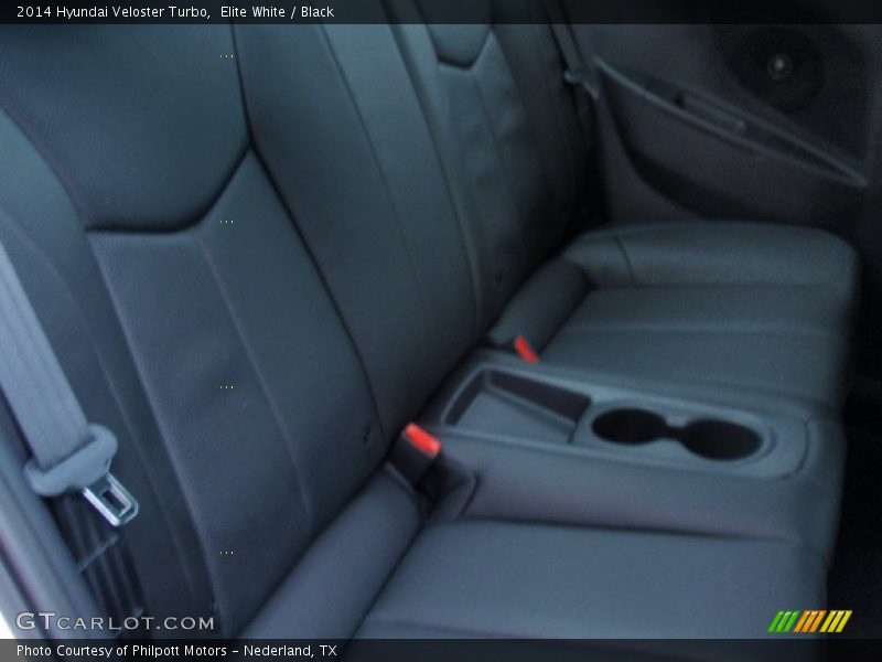 Elite White / Black 2014 Hyundai Veloster Turbo