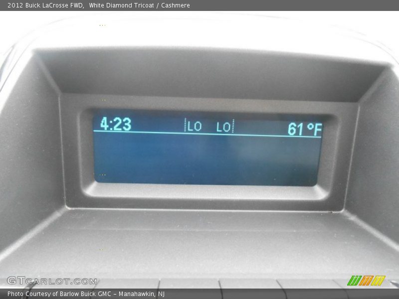 White Diamond Tricoat / Cashmere 2012 Buick LaCrosse FWD