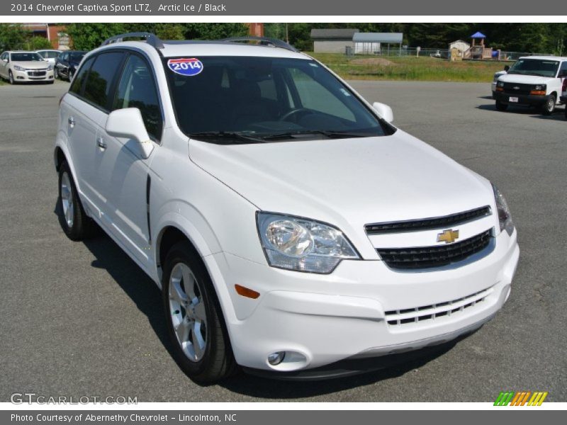 Arctic Ice / Black 2014 Chevrolet Captiva Sport LTZ