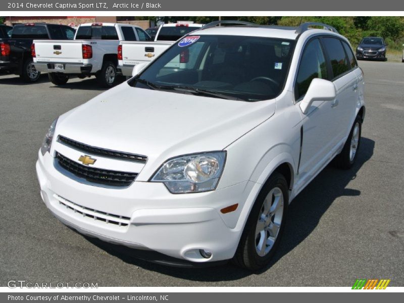 Arctic Ice / Black 2014 Chevrolet Captiva Sport LTZ