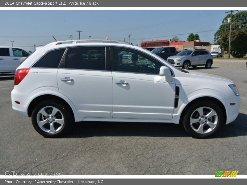 Arctic Ice / Black 2014 Chevrolet Captiva Sport LTZ