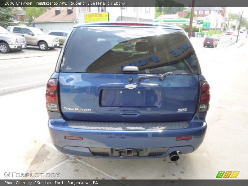 Superior Blue Metallic / Ebony 2006 Chevrolet TrailBlazer SS AWD
