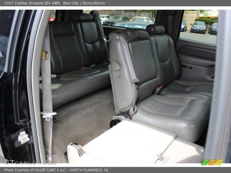 Blue Chip / Ebony/Ebony 2007 Cadillac Escalade ESV AWD