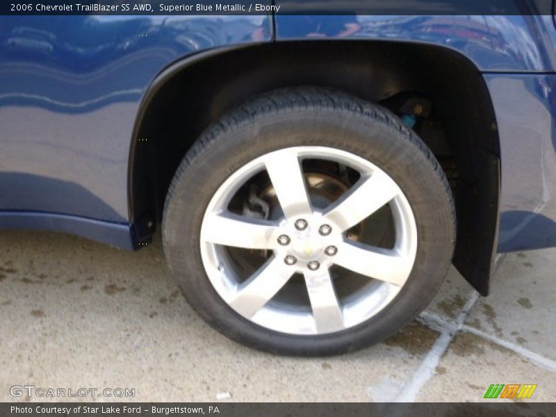 Superior Blue Metallic / Ebony 2006 Chevrolet TrailBlazer SS AWD