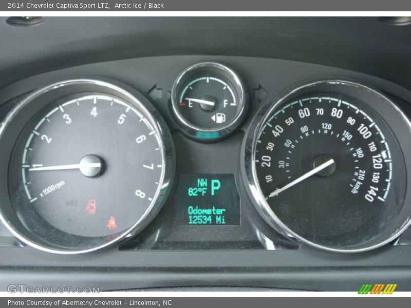 Arctic Ice / Black 2014 Chevrolet Captiva Sport LTZ