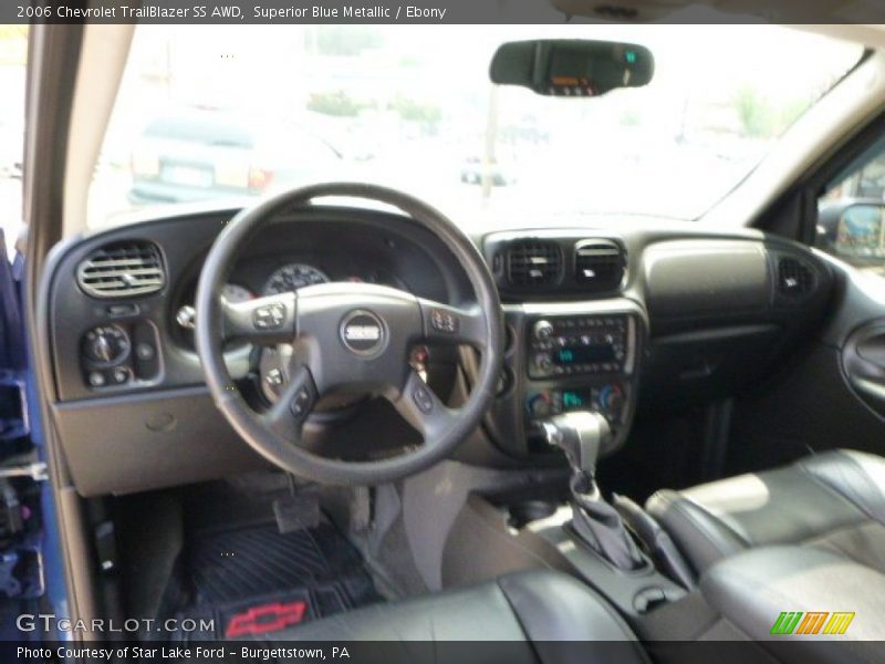 Superior Blue Metallic / Ebony 2006 Chevrolet TrailBlazer SS AWD