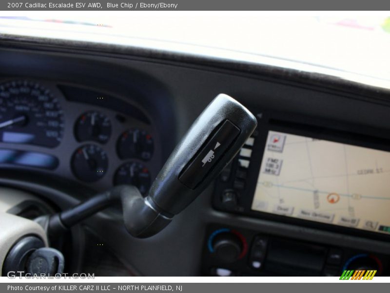 Blue Chip / Ebony/Ebony 2007 Cadillac Escalade ESV AWD